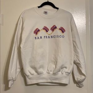 Vintage embroidered San Francisco sweatshirt